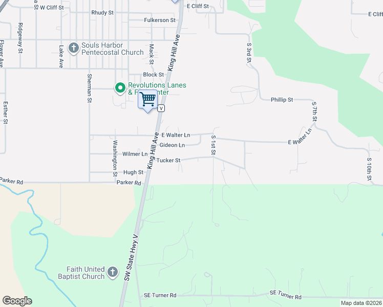 map of restaurants, bars, coffee shops, grocery stores, and more near 131 Tucker Street in Saint Joseph