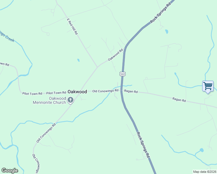 map of restaurants, bars, coffee shops, grocery stores, and more near 697 Old Conowingo Road in Cecil County