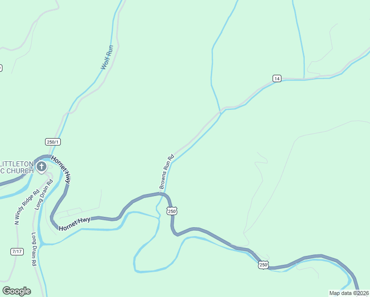 map of restaurants, bars, coffee shops, grocery stores, and more near 256 Browns Run Road in Littleton