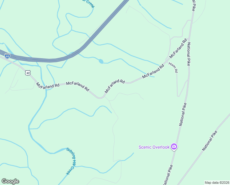 map of restaurants, bars, coffee shops, grocery stores, and more near 2001-2199 McFarland Road in Hancock