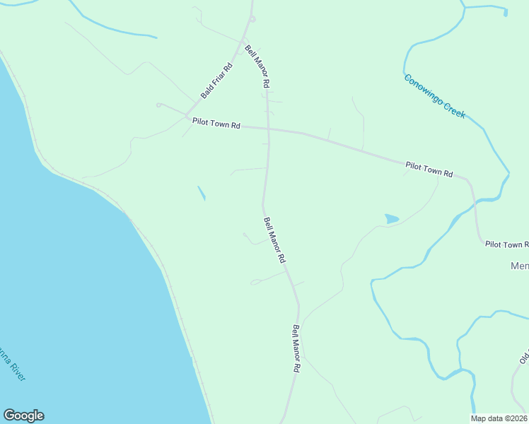 map of restaurants, bars, coffee shops, grocery stores, and more near 638 Bell Manor Rd in Cecil