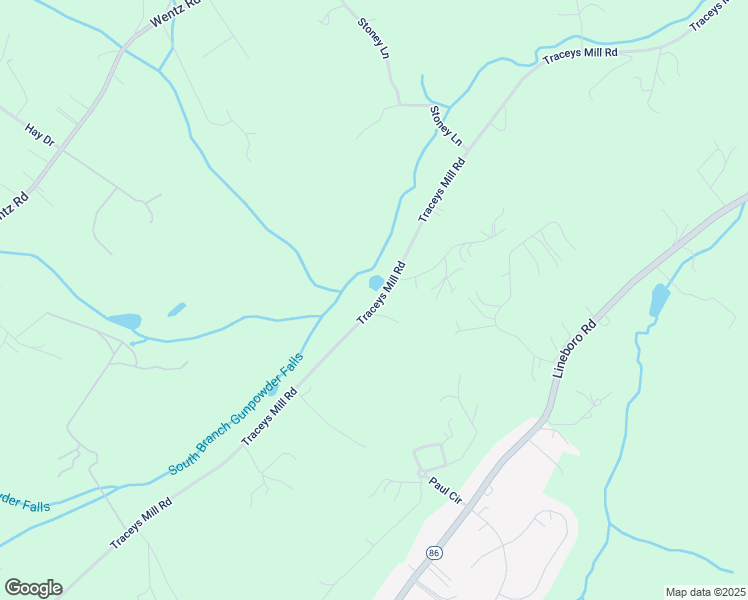 map of restaurants, bars, coffee shops, grocery stores, and more near 3252 Traceys Mill Road in Manchester