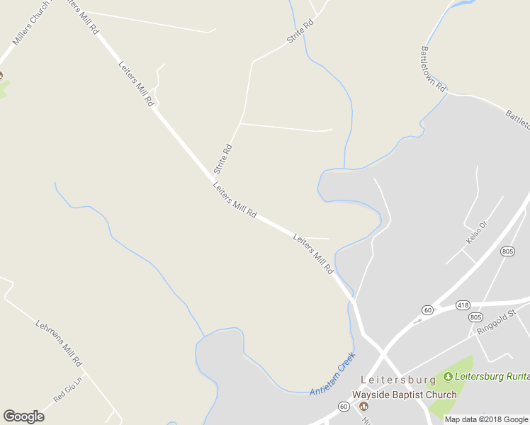 map of restaurants, bars, coffee shops, grocery stores, and more near 21250 Leiters Mill Road in Hagerstown
