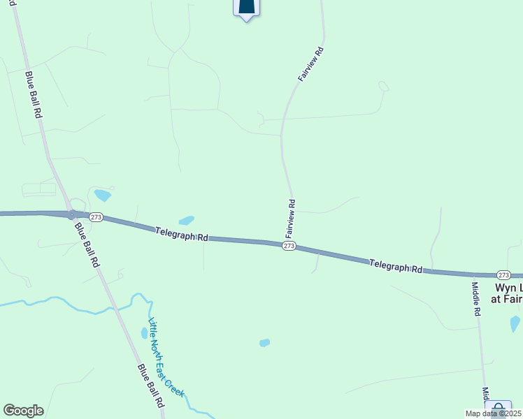 map of restaurants, bars, coffee shops, grocery stores, and more near 3203 Telegraph Road in Elkton