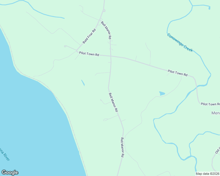 map of restaurants, bars, coffee shops, grocery stores, and more near 638 Bell Manor Rd in Cecil