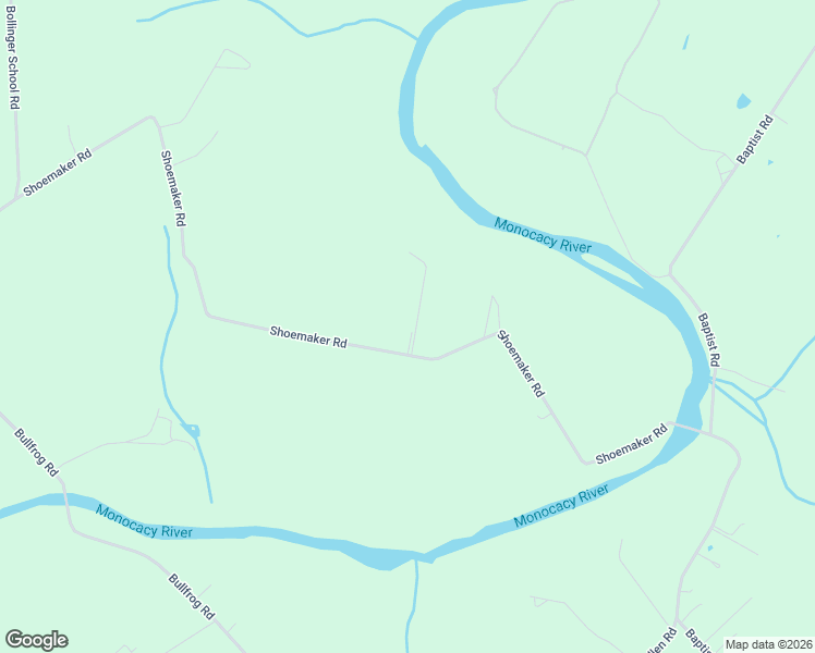 map of restaurants, bars, coffee shops, grocery stores, and more near 12550 Shoemaker Road in Taneytown