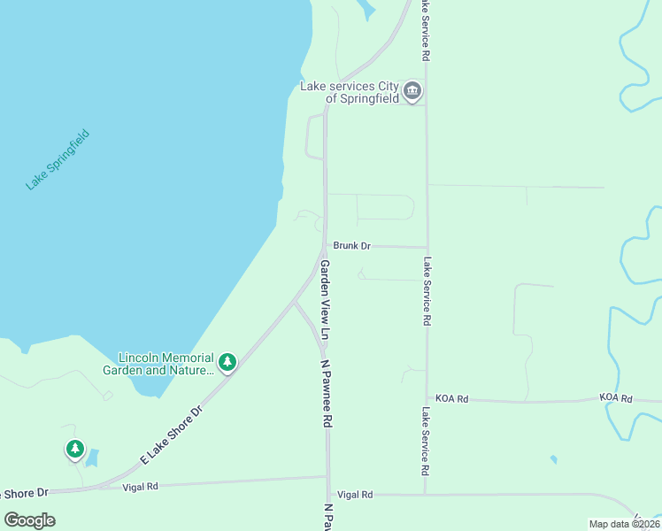 map of restaurants, bars, coffee shops, grocery stores, and more near 6940-6998 Garden View Ln in Springfield