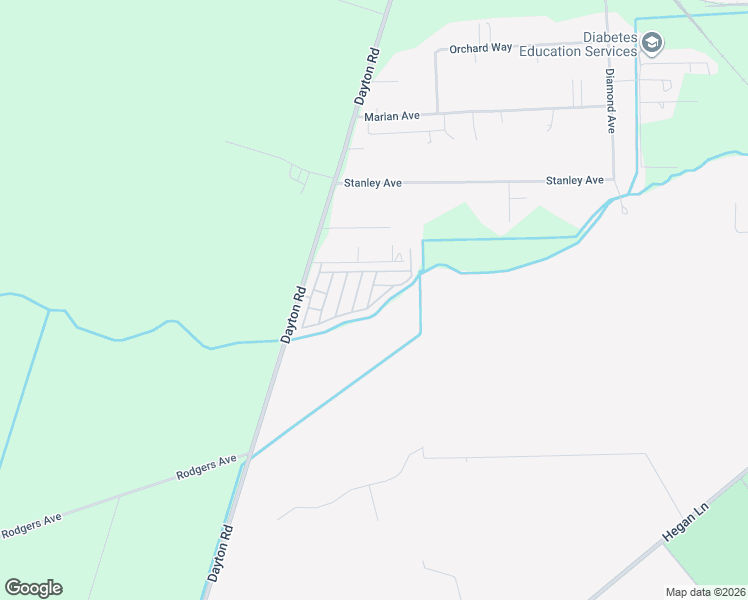 map of restaurants, bars, coffee shops, grocery stores, and more near 5060 South Erickson Road in Chico