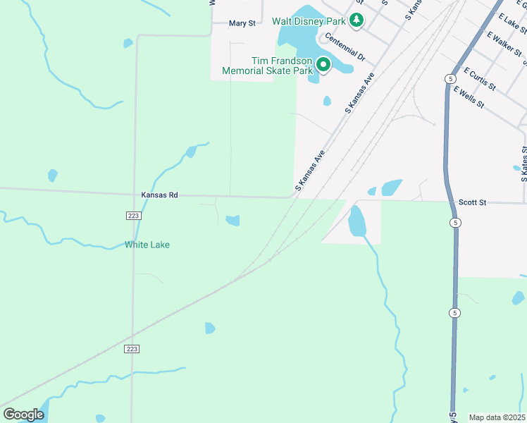 map of restaurants, bars, coffee shops, grocery stores, and more near 1500 South Kansas Avenue in Marceline