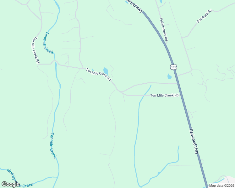 map of restaurants, bars, coffee shops, grocery stores, and more near 451 Ten Mile Creek Road in Laytonville