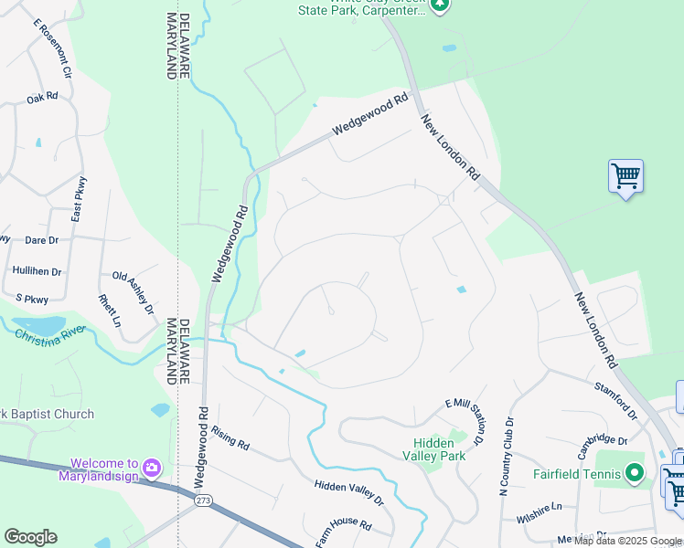 map of restaurants, bars, coffee shops, grocery stores, and more near 22 The Horseshoe in Newark