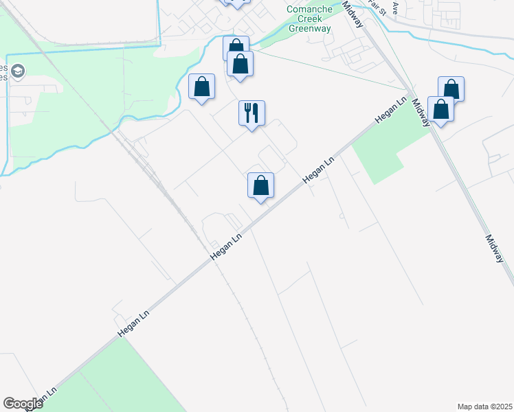 map of restaurants, bars, coffee shops, grocery stores, and more near 2704 Hegan Lane in Chico