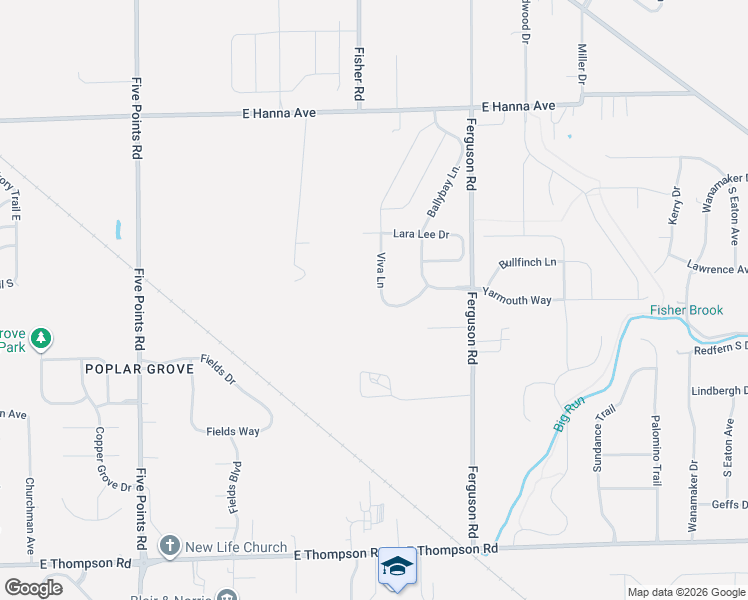 map of restaurants, bars, coffee shops, grocery stores, and more near 7535 Mather Lane in Indianapolis