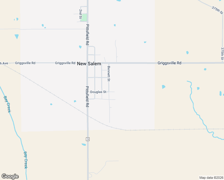 map of restaurants, bars, coffee shops, grocery stores, and more near Walnut Street in New Salem