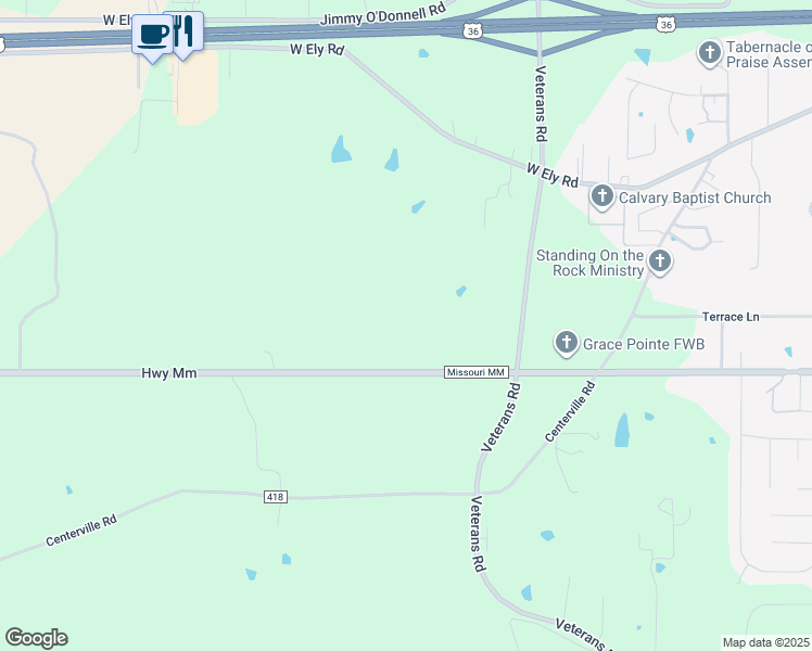 map of restaurants, bars, coffee shops, grocery stores, and more near in Hannibal