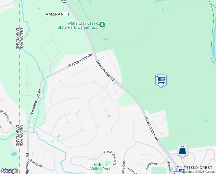 map of restaurants, bars, coffee shops, grocery stores, and more near 63 Darien Road in Newark