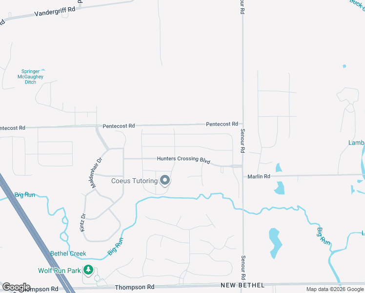map of restaurants, bars, coffee shops, grocery stores, and more near 10327 Deercrest Lane in Indianapolis