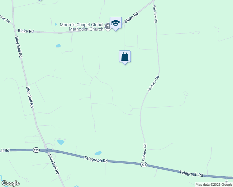map of restaurants, bars, coffee shops, grocery stores, and more near 34 Jumpgate Loop in Elkton