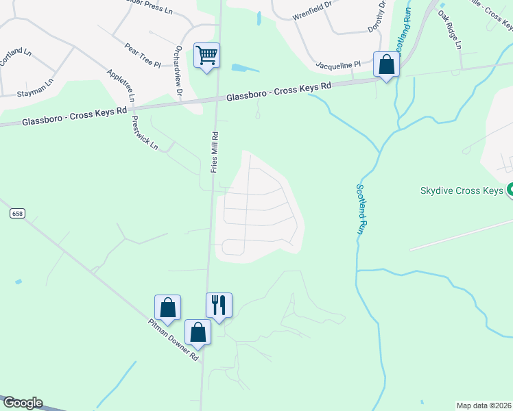 map of restaurants, bars, coffee shops, grocery stores, and more near 212 Montrose Ln in Monroe