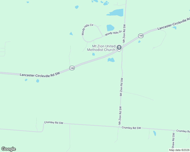 map of restaurants, bars, coffee shops, grocery stores, and more near 5701 Lancaster-Circleville Road Southwest in Lancaster