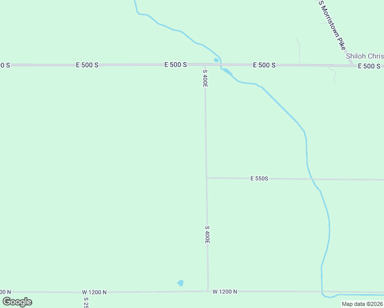 map of restaurants, bars, coffee shops, grocery stores, and more near 5418 South 400 East in Greenfield