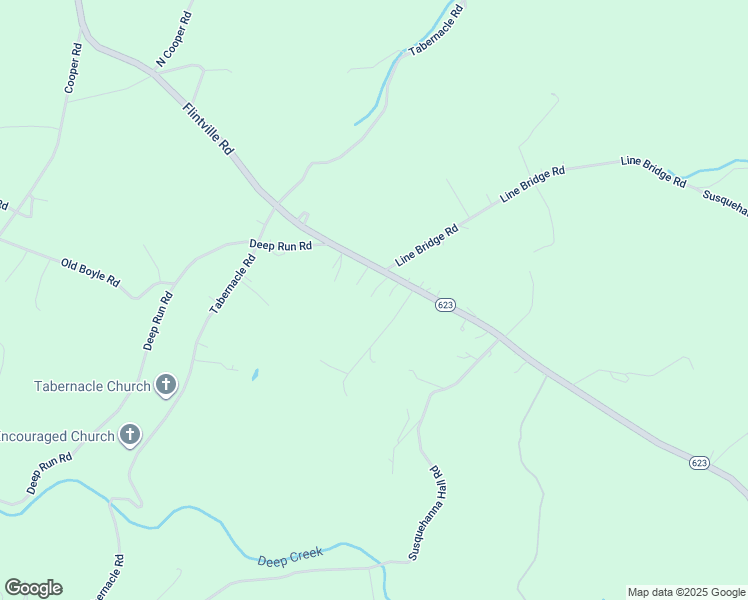 map of restaurants, bars, coffee shops, grocery stores, and more near 4538 Maryland 623 in Harford County