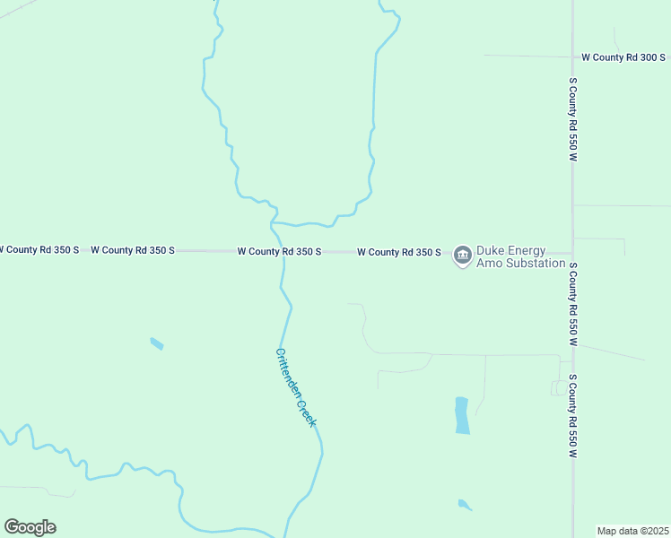 map of restaurants, bars, coffee shops, grocery stores, and more near 6113 West County Road 350 South in Coatesville