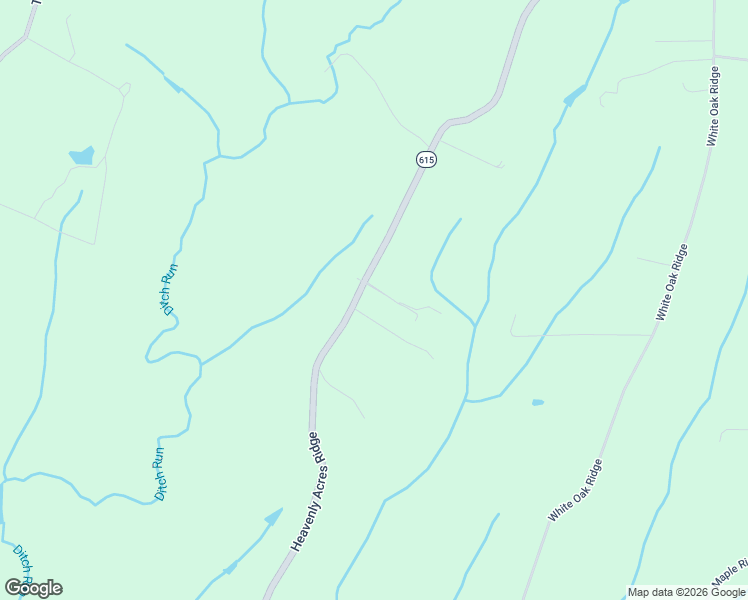 map of restaurants, bars, coffee shops, grocery stores, and more near 14507 Heavenly Acres Ridge in Hancock
