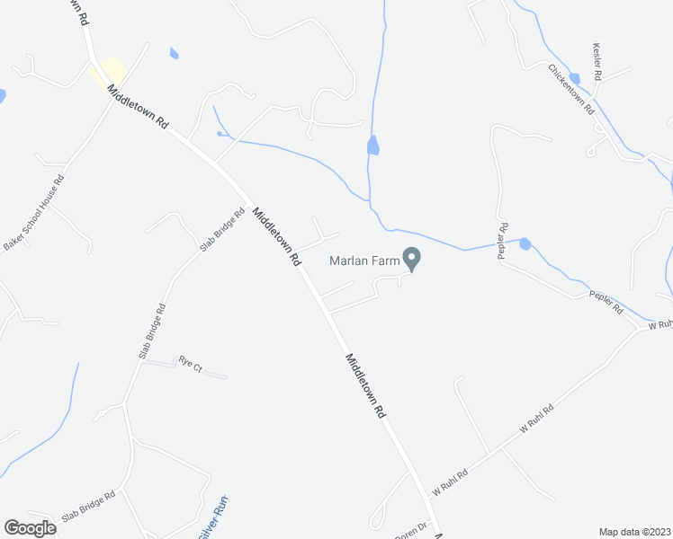 map of restaurants, bars, coffee shops, grocery stores, and more near 21305 Middletown Road in Freeland
