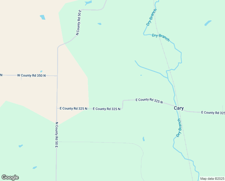 map of restaurants, bars, coffee shops, grocery stores, and more near 999 East County Road 325 North in Greencastle