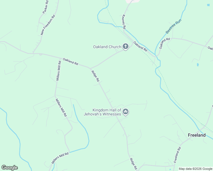 map of restaurants, bars, coffee shops, grocery stores, and more near 21321 Ridge Road in Freeland