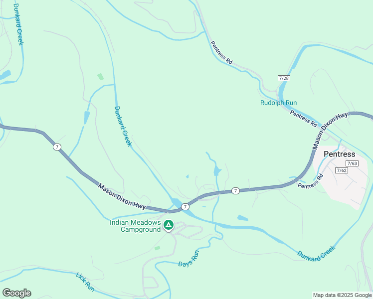 map of restaurants, bars, coffee shops, grocery stores, and more near in Pentress