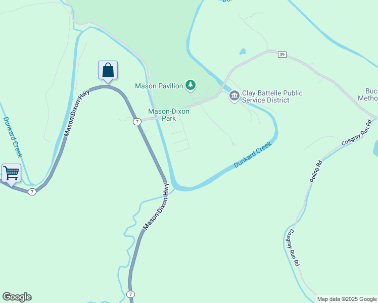 map of restaurants, bars, coffee shops, grocery stores, and more near 43 Lapoes Village in Core