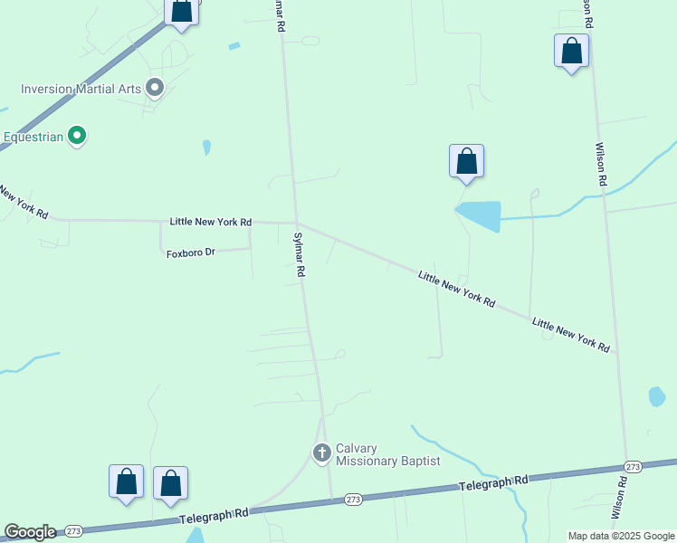 map of restaurants, bars, coffee shops, grocery stores, and more near 32 Townsend Court in Rising Sun