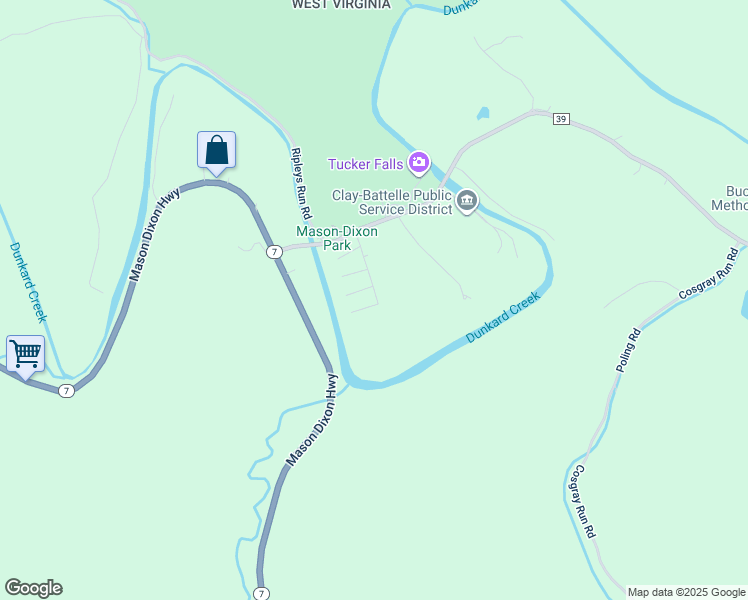 map of restaurants, bars, coffee shops, grocery stores, and more near 43 Lapoes Village in Core