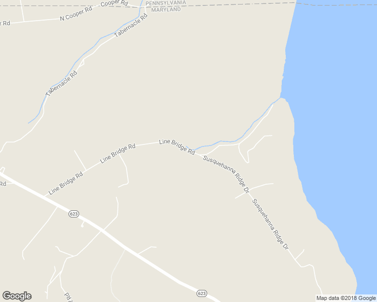 map of restaurants, bars, coffee shops, grocery stores, and more near 2230 Line Bridge Road in Whiteford