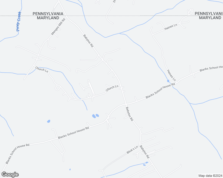 map of restaurants, bars, coffee shops, grocery stores, and more near 5028 Babylon Road in Taneytown