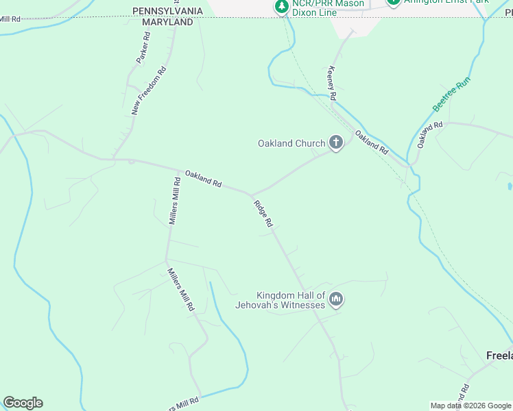 map of restaurants, bars, coffee shops, grocery stores, and more near 21334 Ridge Road in Freeland