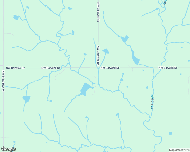 map of restaurants, bars, coffee shops, grocery stores, and more near Northwest Caldwell Road in Kidder