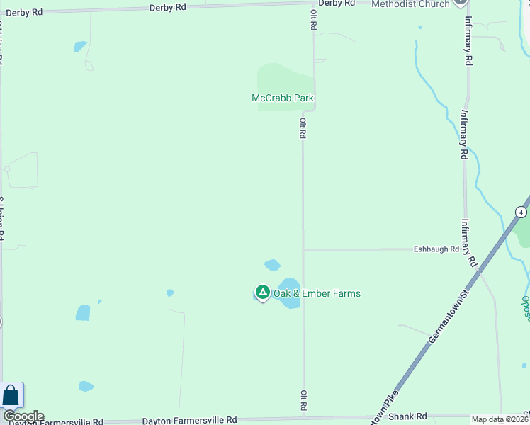 map of restaurants, bars, coffee shops, grocery stores, and more near 2331 Olt Road in Dayton