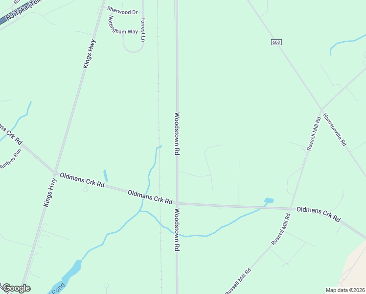 414 Woodstown Road, Woolwich Township NJ Walk Score