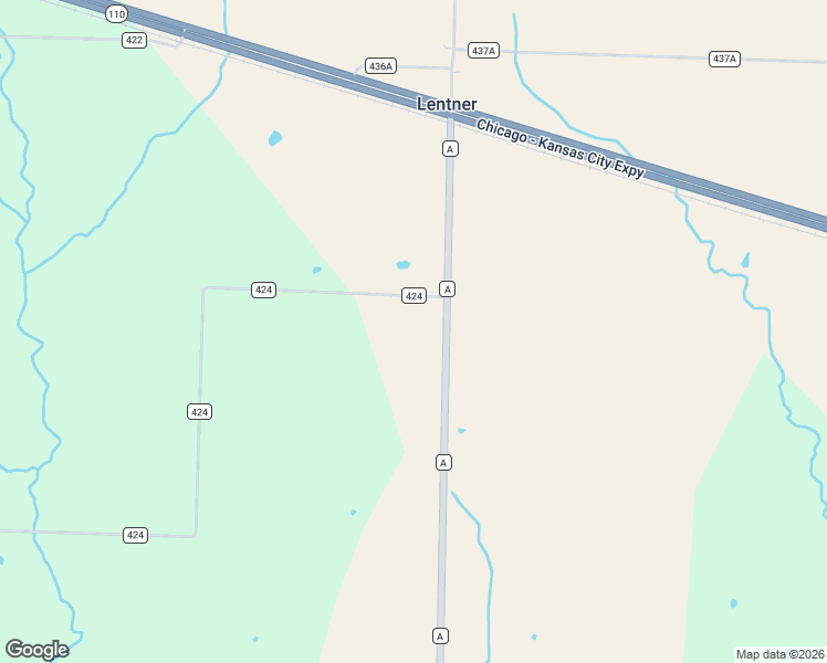 map of restaurants, bars, coffee shops, grocery stores, and more near in Lentner