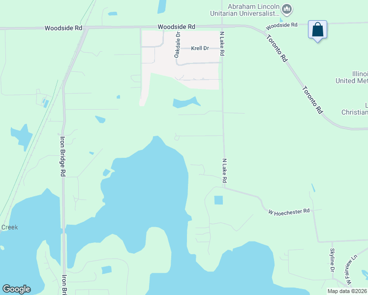 map of restaurants, bars, coffee shops, grocery stores, and more near 1198 Westwood Lane in Springfield