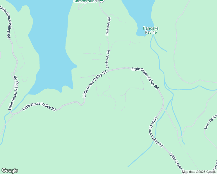map of restaurants, bars, coffee shops, grocery stores, and more near 1741-1743 Stone Crop Road in Little Grass Valley