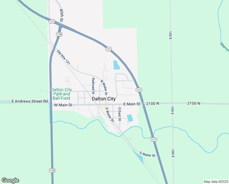 map of restaurants, bars, coffee shops, grocery stores, and more near 221-231 Louise Street in Dalton City