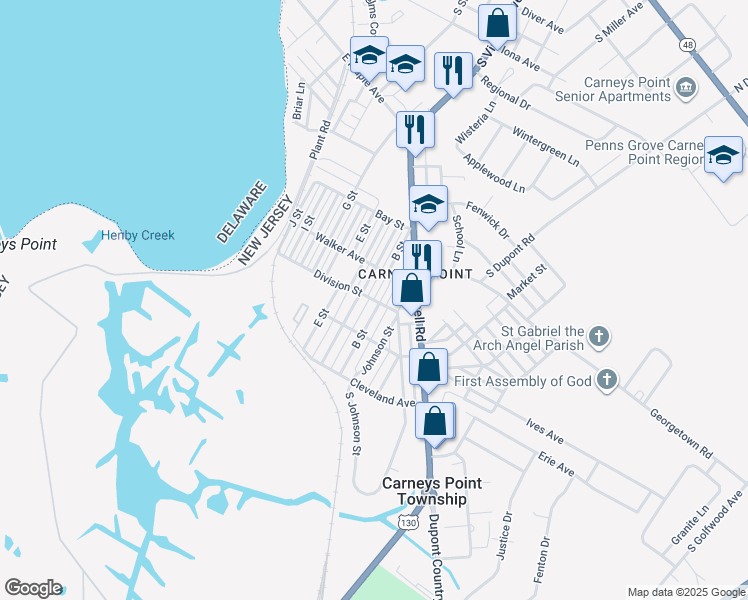 B Street, Carneys Point Township NJ Walk Score