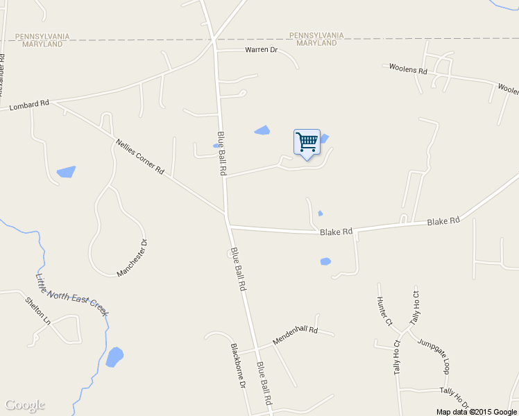 map of restaurants, bars, coffee shops, grocery stores, and more near 37 Blake Rd in Elkton