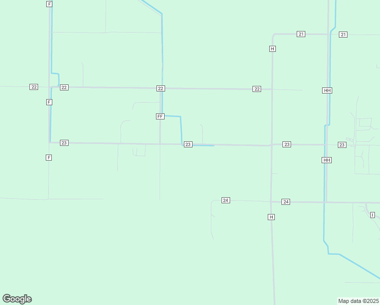 map of restaurants, bars, coffee shops, grocery stores, and more near 6271 County Road 23 in Orland