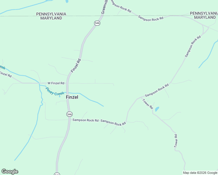 map of restaurants, bars, coffee shops, grocery stores, and more near 302 Old Schoolhouse Road in Frostburg