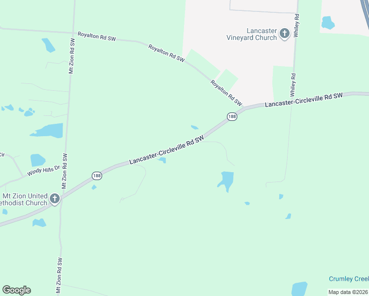 map of restaurants, bars, coffee shops, grocery stores, and more near 4965 Lancaster-Circleville Road Southwest in Lancaster